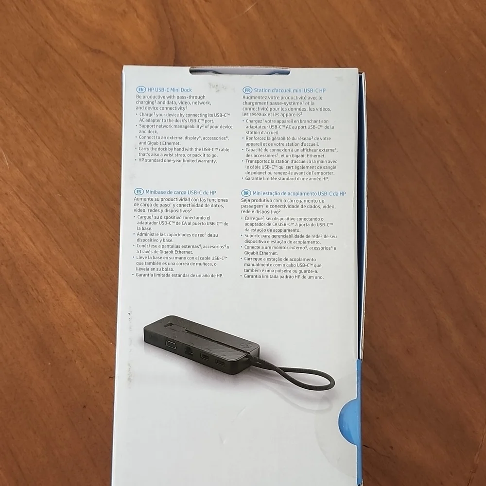 NEW: HP USB-C Mini Docking Station